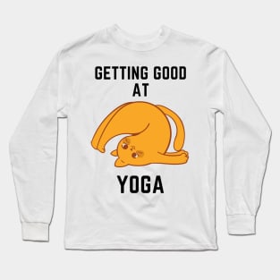 Yoga Kitty Long Sleeve T-Shirt